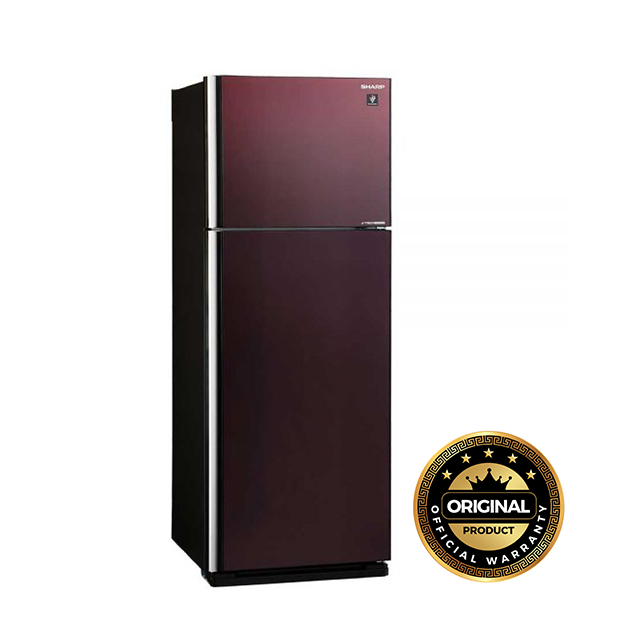 Sharp 397 Liters Inverter Refrigerator | SJ-EX455P-BR - Brown