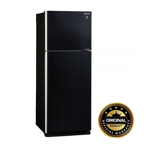 Sharp 397 Liters  Inverter Refrigerator | SJ-EX455P-BK - Black