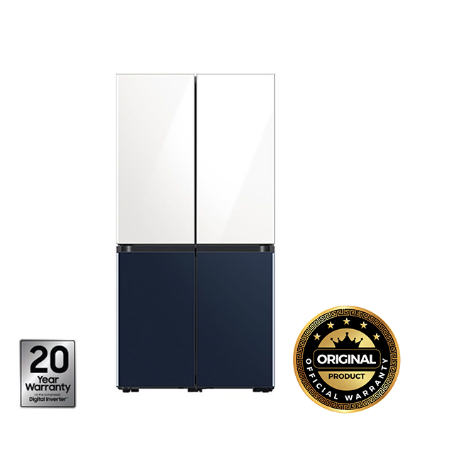 Samsung  670 L  4-Door Flex French Door BESPOKE Refrigerator | RF63A91C377/TL