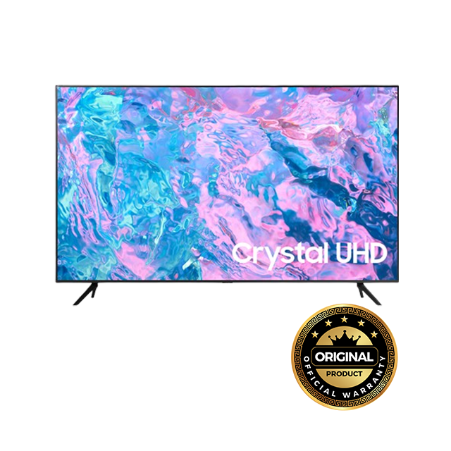 Samsung 43" Crystal UHD 4K Smart TV | UA43CU7700RSFS | Series 7