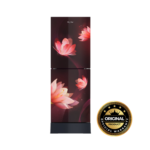 Whirlpool 236L Refrigerator | FreshMagic Pro | Florina Red