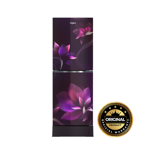 Whirlpool 236L Refrigerator FreshMagic Pro Inv | Floret Purple