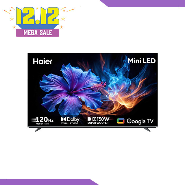 Haier 75" Mini LED 4K Google TV (H75M80FUX)