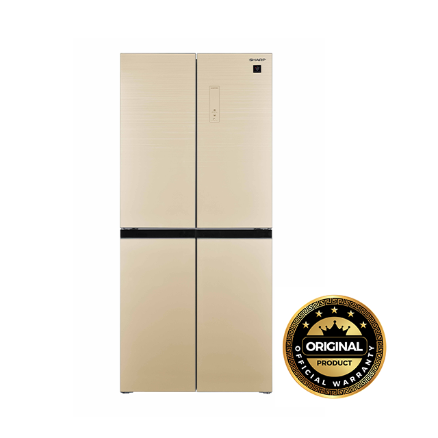 Sharp  473 Liters  4-Door Refrigerator | SJ-EFD589X-G - Golden