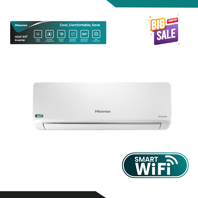 Hisense 2 Ton WiFi Full DC Inverter AC(AS22TZ4RXBTD00AU)
